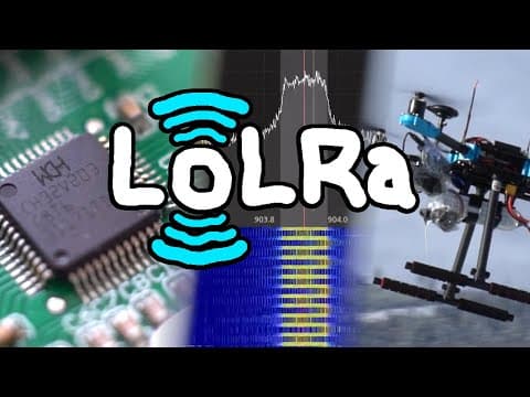 YouTube thumbnail for Broadcast LoRa packets WITHOUT a radio