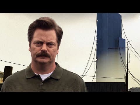 YouTube thumbnail for Ron Swanson in Half-Life 2