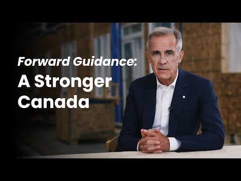 YouTube thumbnail for Mark Carney - Forward Guidance: A Stronger Canada