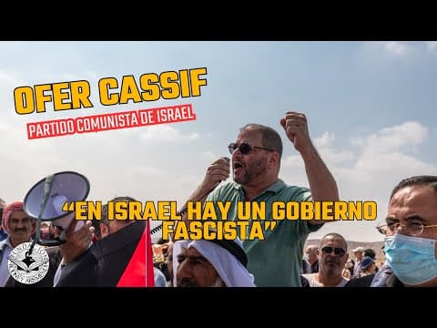 YouTube thumbnail for "En Israel hay un gobierno fascista" Ofer Cassif, del Partido Comunista Israelí. ~ Charla de la Fundación Rodney Arismendi