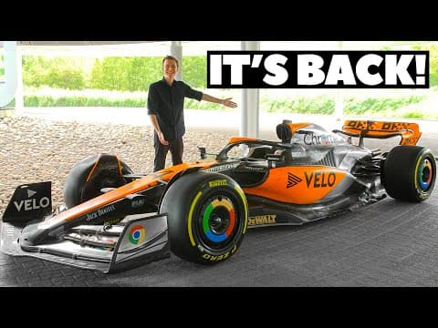 YouTube thumbnail for How McLaren Created Their Chrome Car