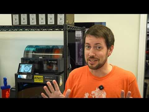YouTube thumbnail for [Jeff Geerling] I'm never buying a Bambu Lab 3D printer again