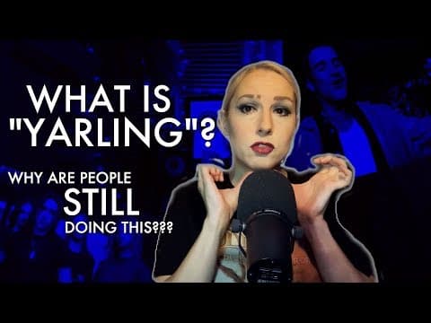 YouTube thumbnail for TIL that the very distinctive vocal style employed by the lead singers of bands like Pearl Jam and Creed (among many others) is called "yarling"