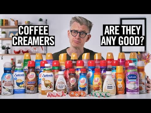 YouTube thumbnail for Too many coffee creamera : A taste test