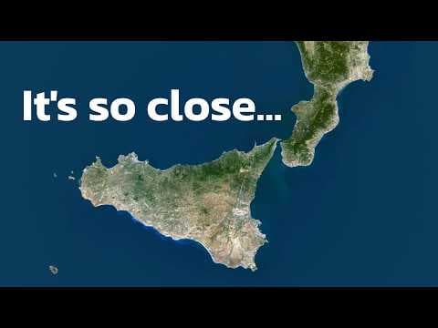 YouTube thumbnail for Why Is There No Bridge to Sicily? [6:36]