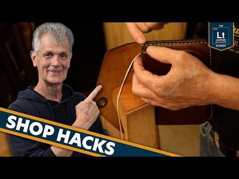 YouTube thumbnail for The Leather Element: 5 Practical Leathercraft Shop Tips