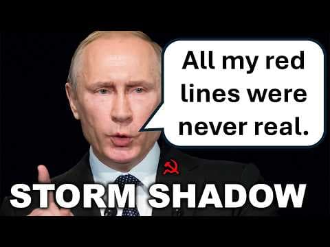 YouTube thumbnail for Storm Shadow Strikes Cripple Russian Missile Supply Chains | Jake Broe