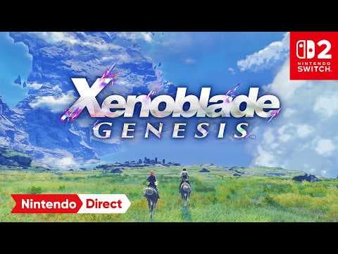 YouTube thumbnail for Xenoblade Genesis – Coming 2027 (Nintendo Switch 2)
