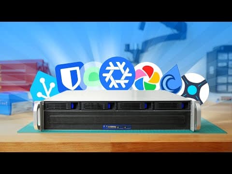 YouTube thumbnail for What's on my Home Server 2025 – NixOS Edition - YouTube