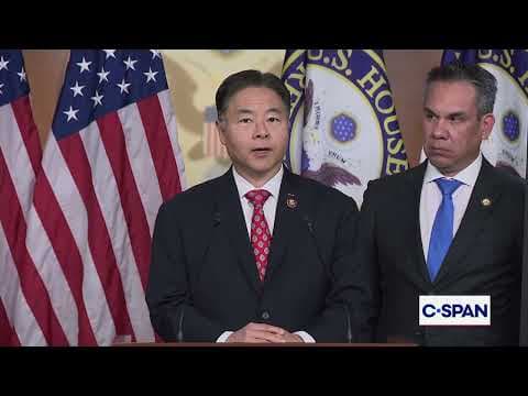 YouTube thumbnail for Rep Lieu says Epstein files have allegations of Trump raping children