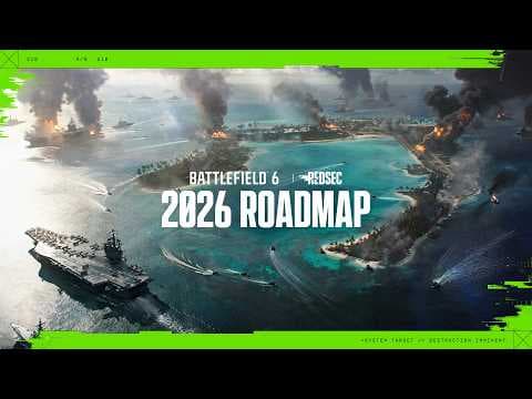 YouTube thumbnail for The Year Ahead for Battlefield 6 | 2026 Roadmap