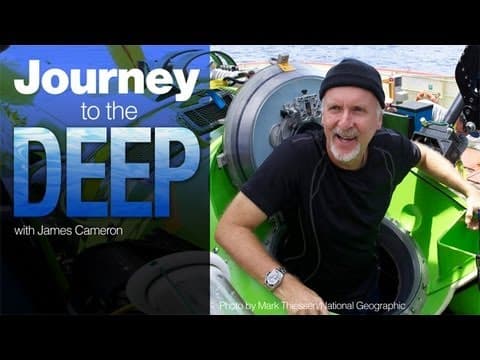 YouTube thumbnail for Journey to the Deep with James Cameron