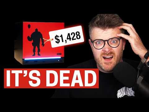 YouTube thumbnail for Steam Machine is DOA... Valve Lost. ($1048 / $1428 Price)