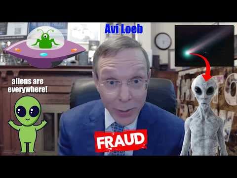 YouTube thumbnail for Avi Loeb's Alien Grift is Crumbling