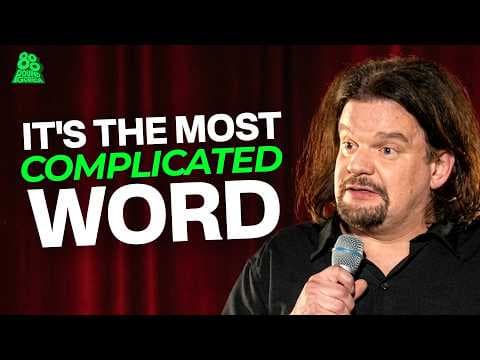 YouTube thumbnail for Finland's Ismo Leikola on the weirdest, shittiest word in the English language