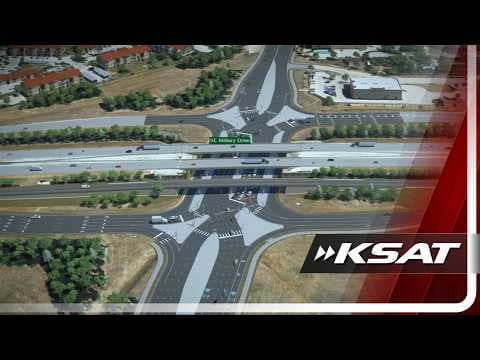 YouTube thumbnail for San Antonio’s second diverging diamond interchange planned for Southeast Side