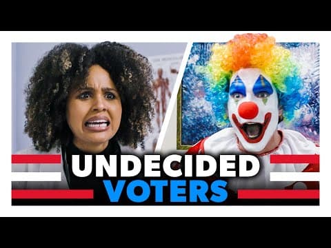 YouTube thumbnail for What Undecided Voters Look Like To Everyone Else - Dropout