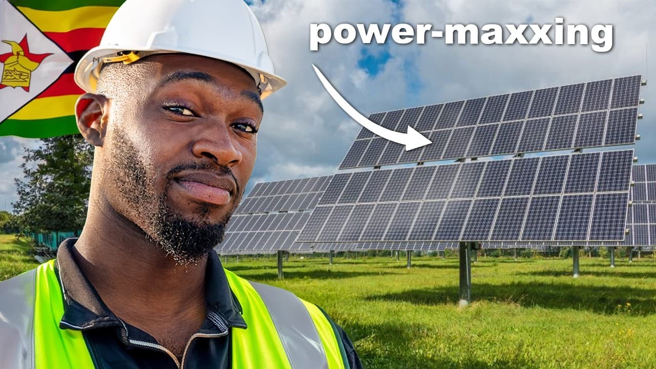 YouTube thumbnail for The Truth About Solar Energy in Africa | Gano Did It [15:24] {Positive Perspective}