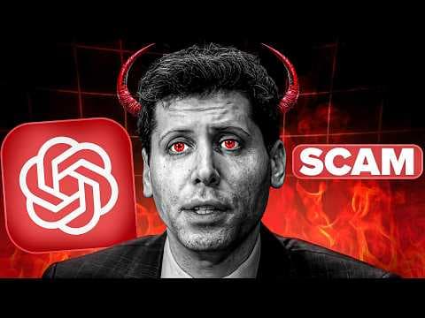 YouTube thumbnail for SAM ALTMAN - NAJWIĘKSZY HIPOKRYTA ŚWIATA TECHNOLOGII
