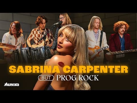 YouTube thumbnail for Brass Camel - Please, Please, Please by Sabrina Carpenter (Prog Rock Cover)