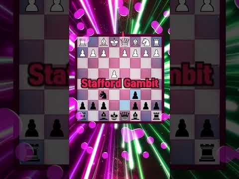 YouTube thumbnail for Very Evil Stafford Gambit (Chess music video‽)