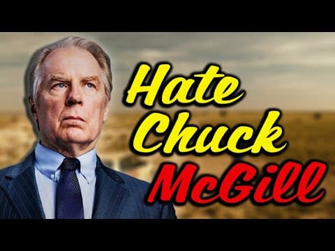 YouTube thumbnail for This video perfectly analyses why Chuck dislikes Jimmy so much in Better Call Saul