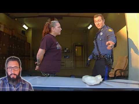 YouTube thumbnail for All yes all. Cop Plants Cocaine to Frame Innocent Woman — But It's All on Camera