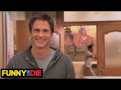 YouTube thumbnail for Rob Lowe Goes Nuts