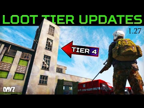 YouTube thumbnail for Massive Loot Tier Changes in DayZ 1.27 - Chernarus & Sakhal Revamp