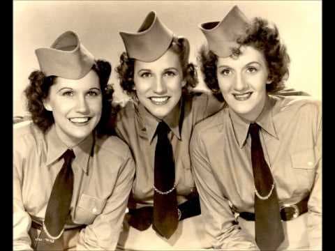 YouTube thumbnail for The Andrews Sisters - In The Mood [1952]