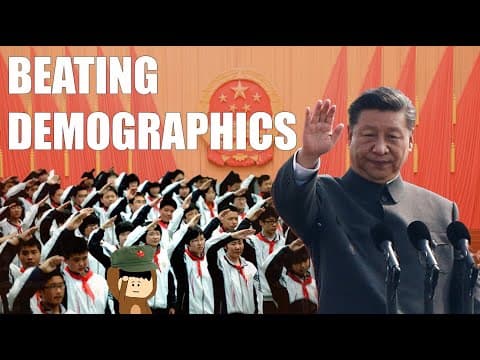 YouTube thumbnail for How China plans to beat its demographics crisis