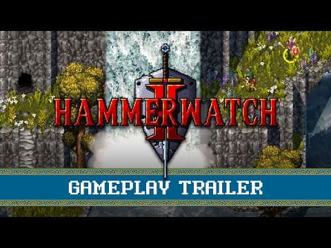 YouTube thumbnail for Hammerwatch II - Gameplay Trailer
