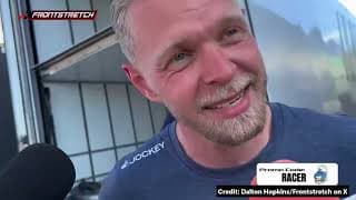 YouTube thumbnail for Noah Gragson vs Kevin Magnussen at San Diego