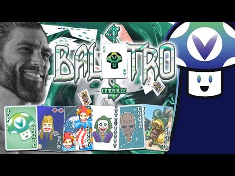 YouTube thumbnail for [Full Sauce] Vinny - Balatro ~ Cardsauce Mod
