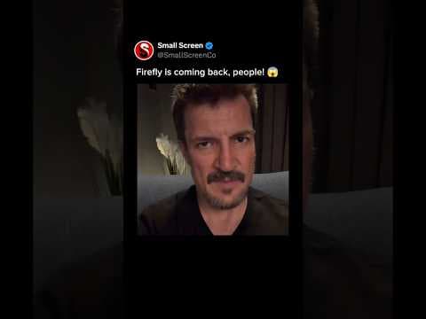 YouTube thumbnail for Nathan Fillion & cast of Firefly announcing plans for a possible animated series