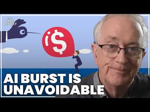 YouTube thumbnail for AI Bubble: A recession is now inevitable | Professor Steve Keen