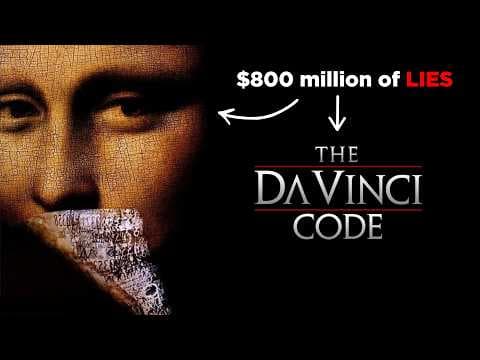YouTube thumbnail for TIL A lot of the common claims/misconceptions/lies about early Christian History floating around online originate from a fiction novel written by the author Dan Brown