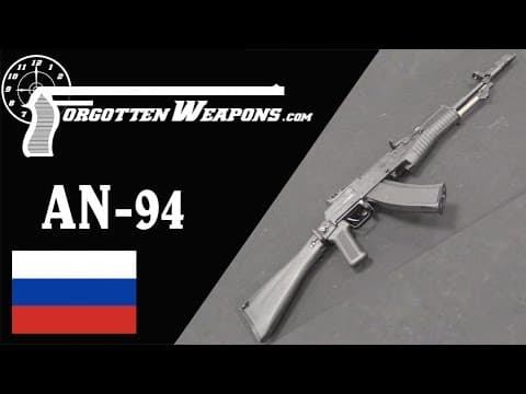 YouTube thumbnail for Rocket Surgery: Inside the Russian Nikonov AN94