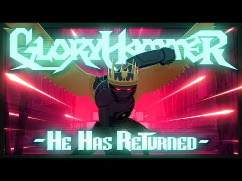 YouTube thumbnail for Gloryhammer - He Has Returned (Official Video)