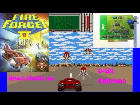 YouTube thumbnail for Fire & Forget II [MS DOS] Some Music on Adlib