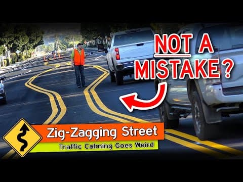 YouTube thumbnail for Ever see a STREET get a DUI?  (Well, the line painter guy...)