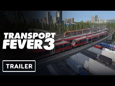 YouTube thumbnail for Transport Fever 3 - Release Date Trailer | gamescom 2026