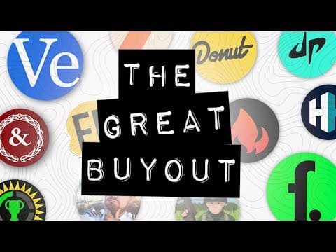 YouTube thumbnail for Your Favorite YouTube Channel is (Probably) Owned By Private Equity [12:02]
