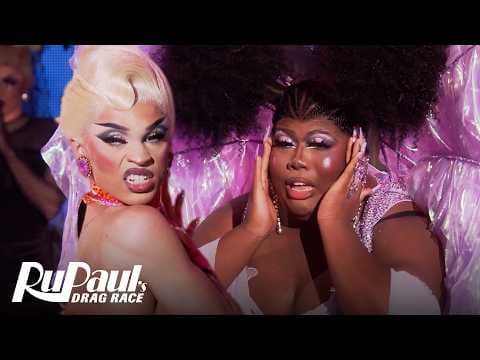 YouTube thumbnail for "Total Eclipse of the Heart" by Bonnie Tyler Lip Sync 🌙 RuPaul’s Drag Race