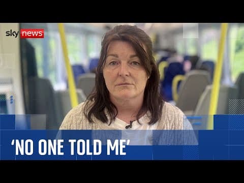 YouTube thumbnail for 'I've been turned into an AI train announcer - and no one told me'
