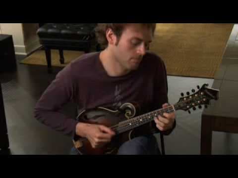 YouTube thumbnail for Bach's E Major Prelude played by Chris Thile