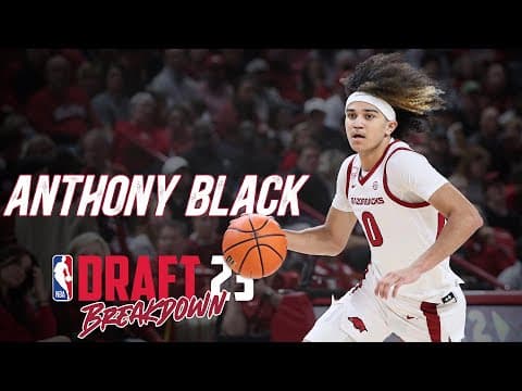 YouTube thumbnail for Anthony Black Scouting Report