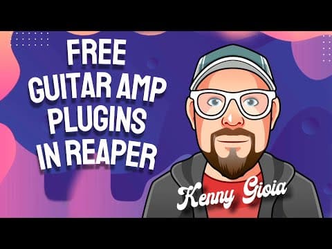 YouTube thumbnail for FREE Guitar Amp Plugins in REAPER