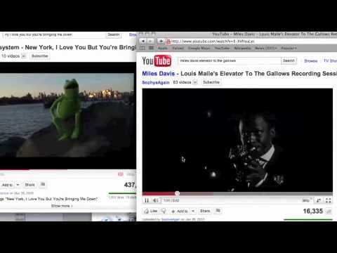YouTube thumbnail for New York, I Love You But You're Bringing Me Down (LCD Soundsystem x Miles Davis)