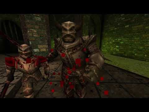 YouTube thumbnail for Quake Monster Comparison Remaster vs Original